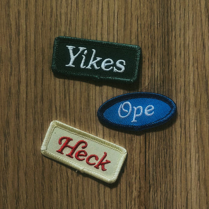 Heck Embroidered Iron-on Patch