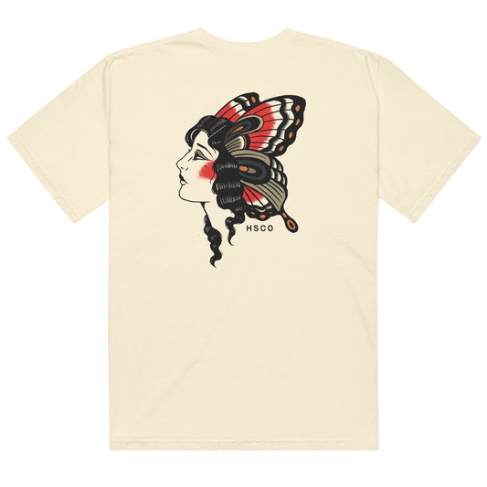 Butterfly Ladyhead Tee