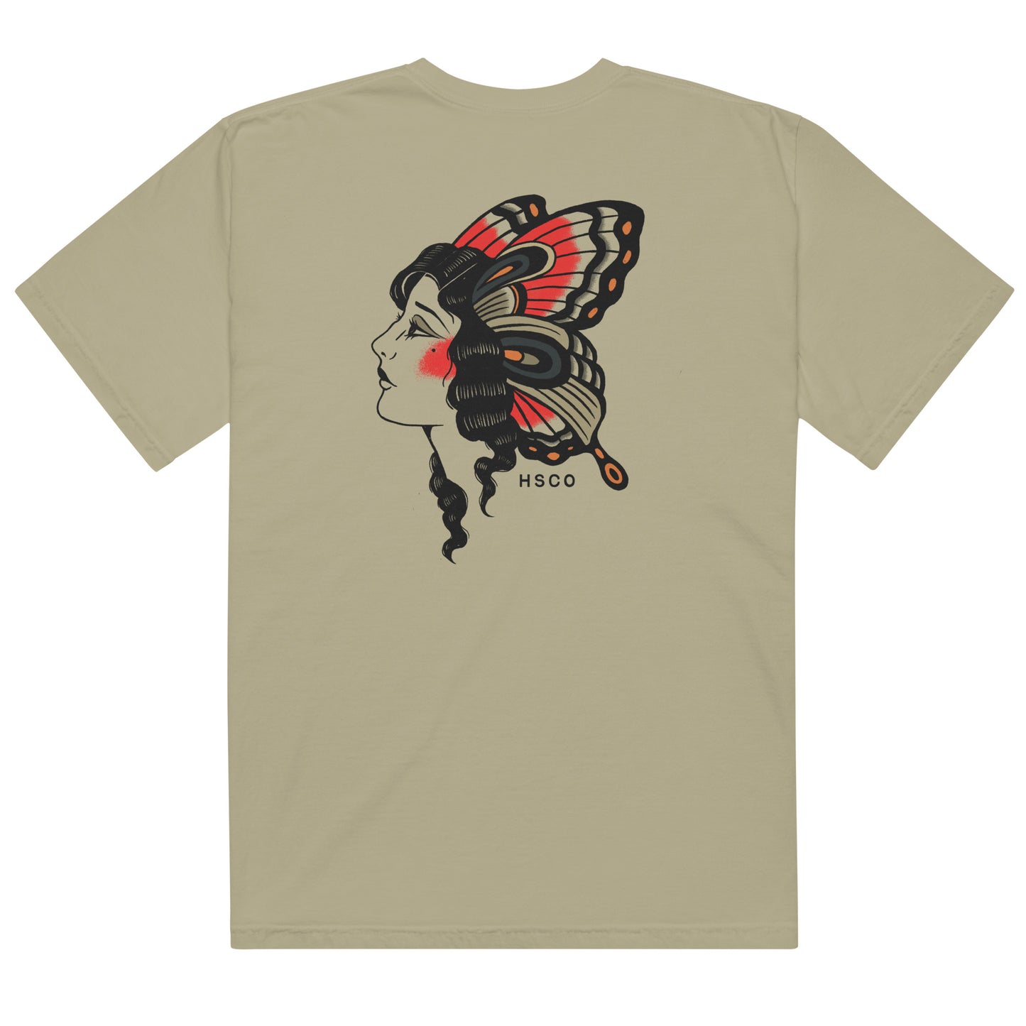 Butterfly Ladyhead Tee