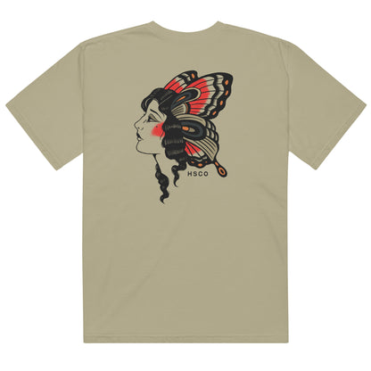 Butterfly Ladyhead Tee